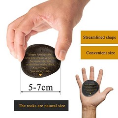 Happy Anniversary Decorative Stones Rock – Heartwarming You are My Rock