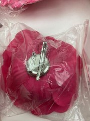 Pink Polyester Fake Flowers Set Of 19 New
