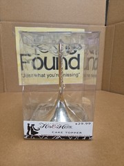 2010 Studio His and Hers Wedding Cake Topper 886705 From Hobby Lobby