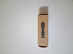 Vintage Wax «Good Luck » Seal Stamp, 25mm Brass Head and Wooden Handle Stamp