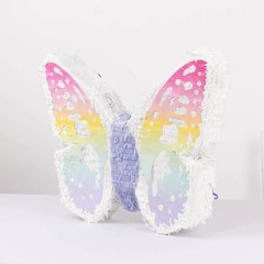 23″ x 19″ ASSORTED Paper Butterfly Pinata with Pastel Colored Wings Decorations