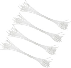 100-Pack Artificial Flower Stamen Kit, Mini Double Heads Flower Stamens Pistil,