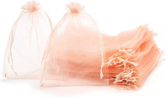 50 Pcs 6×9 Inches Organza Bags Wedding Party Favor Gift Bag Drawstring