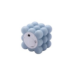 DUSTY BLUE 2 Bubble Cube 2″ Flameless LED CANDLES Decorative Centerpieces Party