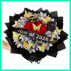 176 Pcs Graduation Money Flower Bouquet Kit Gifts Class of 2026 Money Bouquet Ma