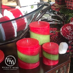 Wicks N More Holiday Magic Scented Candles Apples Cinnamon Clove And Vanilla