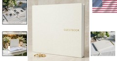 Unique Bridal Shower & Wedding Guest Book – Elegant Design for Lasting Memories