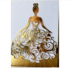 10PCS Laser Cut Party Invitations Sweet 16, Wedding, Quinceanera Party Card