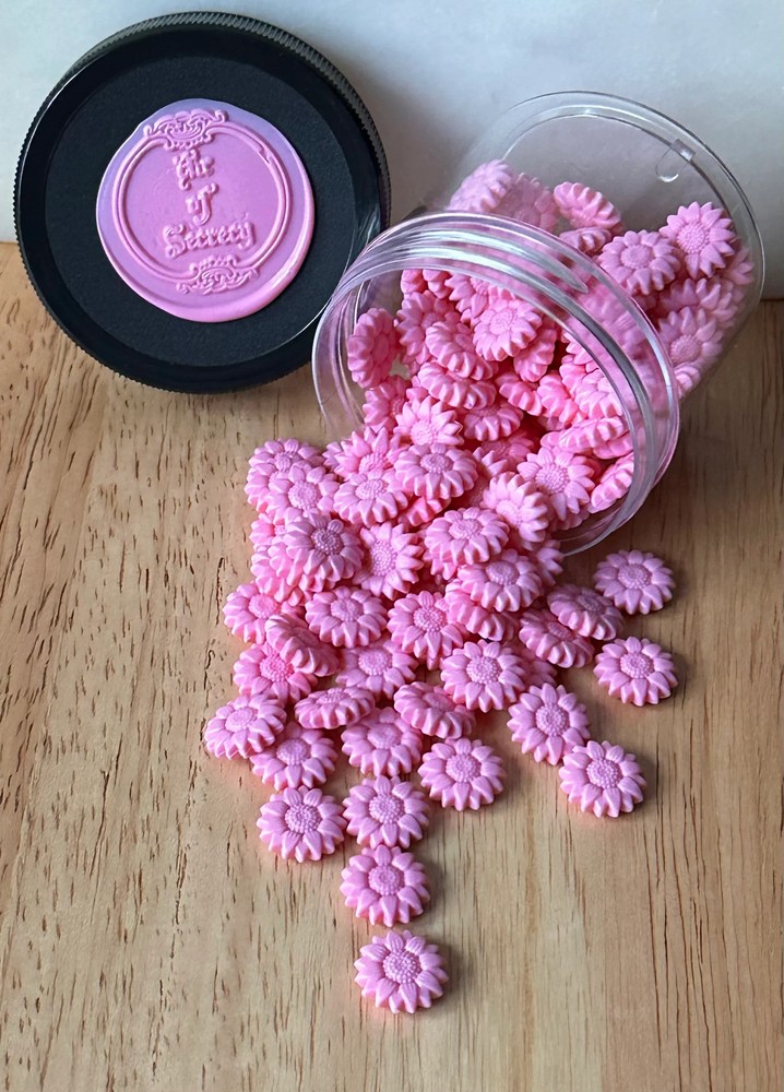 Carnation Pink (32g) Sunflower Shaped Sealing Wax Beads