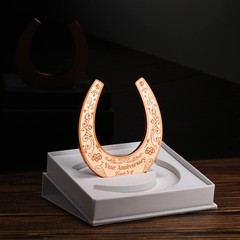 Rtteri 7 Year Anniversary approx. 3.9 x 3.5 inches/ 10 x 9 cm, Rose Gold