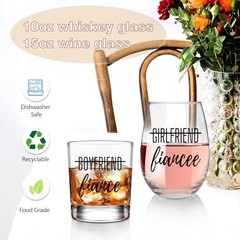 Engagement Gifts for Couples- Newly Wedding Fiance Gift for Him and Fiancee