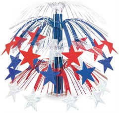 Star Cascade Centerpiece of Size 18″ for 4th July – Beistle