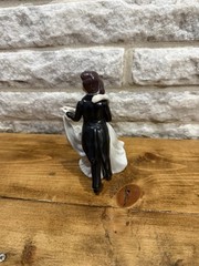 Vintage Porcelain Bride and Groom Cake Topper Figurine Made In Korea wedding