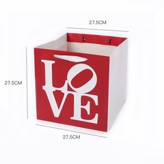 Box Paper Birthday Flower Party Gift Portable Packaging For Candy Wedding Rose