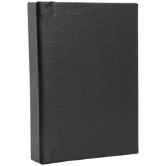Neil Enterprises 4×6 Black Leather Self-Stick Photo Album – Holds 20 photos