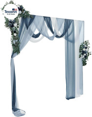 Artificial Wedding Arch Flowers Kit (Pack of 5), 2Pcss Realistic Silk Roses Flow