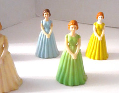 Vintage Debutante Formal Dress Gloves MCM Birthday 60s Cake Topper Hong Kong 3″