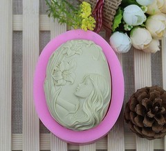 Cestony Smelling Flowers Silicone Soap Mold for DIY Soap Making Supplies