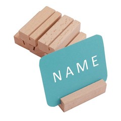 WILLOWDALE 6Pcs 2.17 Inch Place Card Holder, Photo & 6pcs 2.17″, Beige