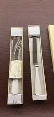 Vintage Lenox Wedding Promises Collection Cake Knife & Pie/Cake Server w/ Gold