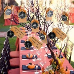 50 Sets/100pcs Compass Wedding Favors for Guests, Compass Souvenir Gift with …