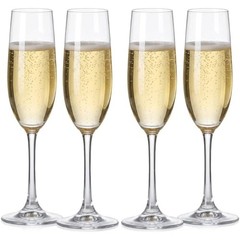 Unbreakable Champagne Glasses – Set of 4 (5oz Each), Made of Shatterproof
