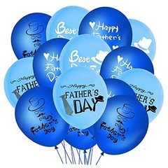 60PCS Happy Father’s Day Party Latex Balloons – Fathers Day/Best Dad Ever