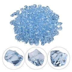 For Acrylic Gemstone Ice Rocks 200pcs 6-9mm for Vase Aquarium Party Use