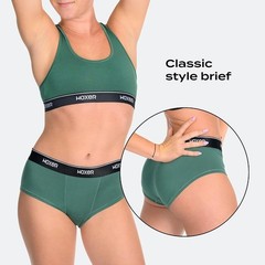 Women’s Classic Seamless Boyshort Panties, Soft Modal Fabric with No Roll Ins…