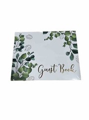 Wedding Guest Book With His And Her Vows