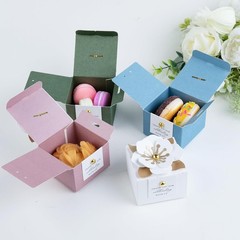 20 PCS Elegant White Floral Candy Boxes – Perfect for Weddings & Baby Showers