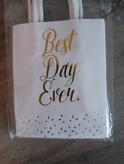 Forever Yours By Nicole Wedding/special Occasion Gift Bags 4pks , 4 Bags In Each