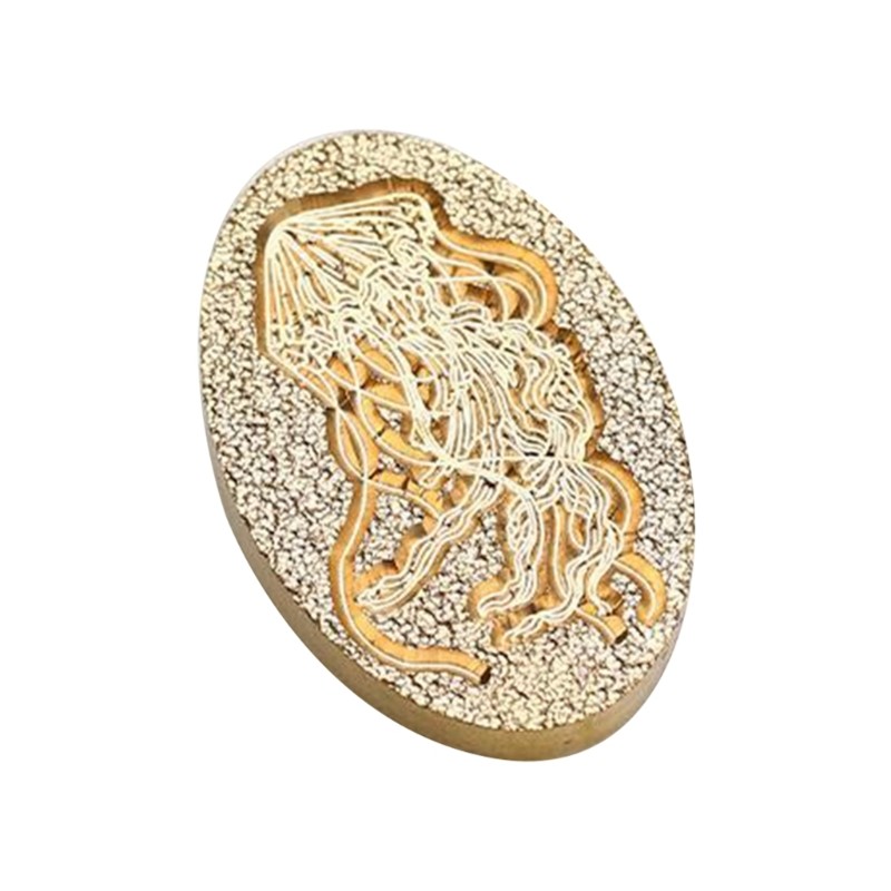 Traditional Wax Seal Stamp Head Smooth Shine No Handle for Wedding Invitation