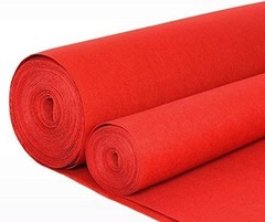 Red Aisle Runner Carpet – Wedding Ceremony & Events Decor