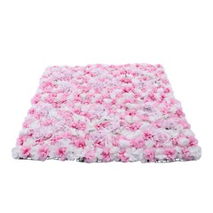Flower Wall Panel 24″ x 16″ Artificial Roses Dahlias for Wedding & Party TOP