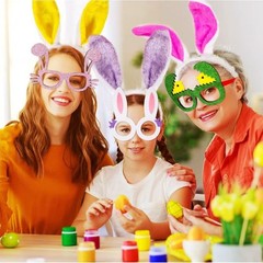Easter Headbands and Glasses Frames for Kids Adult Photo Opportunities