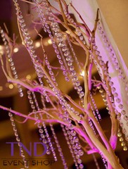 14MM/18MM/22MM ACRYLIC CRYSTAL GARLAND STRAND CHAIN HANGING DIAMOND WEDDING TREE