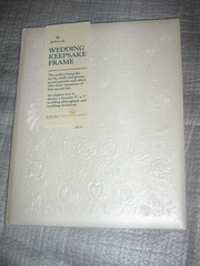 Hallmark Our Wedding Photo Keepsake Album Guest Book Embossed Love Birds Flowers