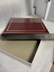 Vintage CR Gibson Special Occasion Photo Album Journal Scrapbook Heritage w/ BOX