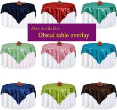Obstal Spandex Chair Buckles for Wedding – 10 Pcs Sashes Bows Silver