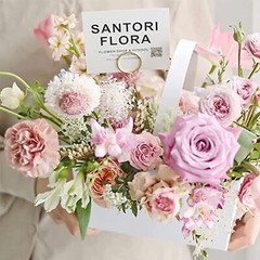 40 Pcs Floral Card Holder Picks Metal Floral Picture Holders for Bouquets