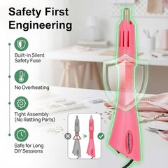 Worthofbest Hotfix Rhinestone Setter Hot Fix Applicator Tool Classic Kit 5000Pcs