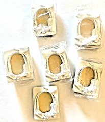Wedding Favors Tiny Frame Place Card Holder Cowboy Boot Western Theme Set of 8