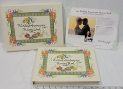 1997 VINTAGE : Our Wedding Anniversary Memory Book With Keepsake Box, New