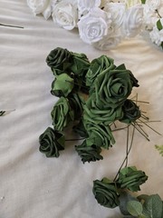 Fake Decorative Flowers for Weddings, Showers, & Parties