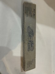Vitex-Glas Vintage Glass Cake and Fruit Knife with Stars Made In USA In EUC