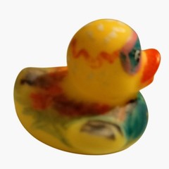 Mini Rubber Ducky Hipster Couple Pair Duckies Lot 2