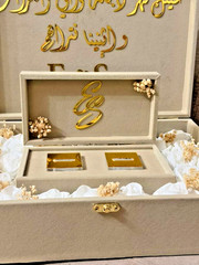 Custom Velvet Wedding Box