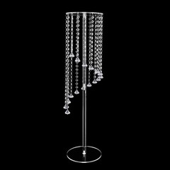 10* Crystal Flower Stand Wedding Centerpieces For Tables 80cm Tall Flower Stand