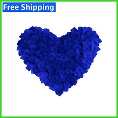 1000 Pcs Silk Rose Petals in Sapphire Blue – Elevate Your Wedding & Party Decor
